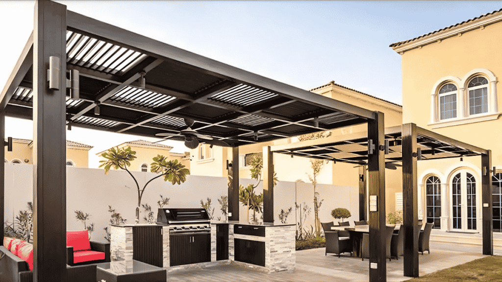 Barbecue design villa dubai