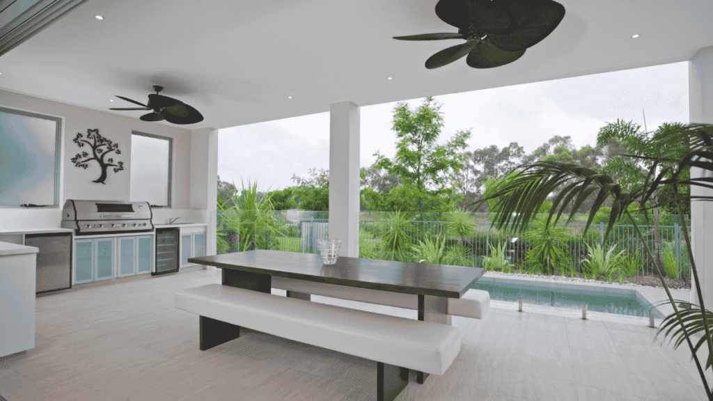 Barbecue design relaxing