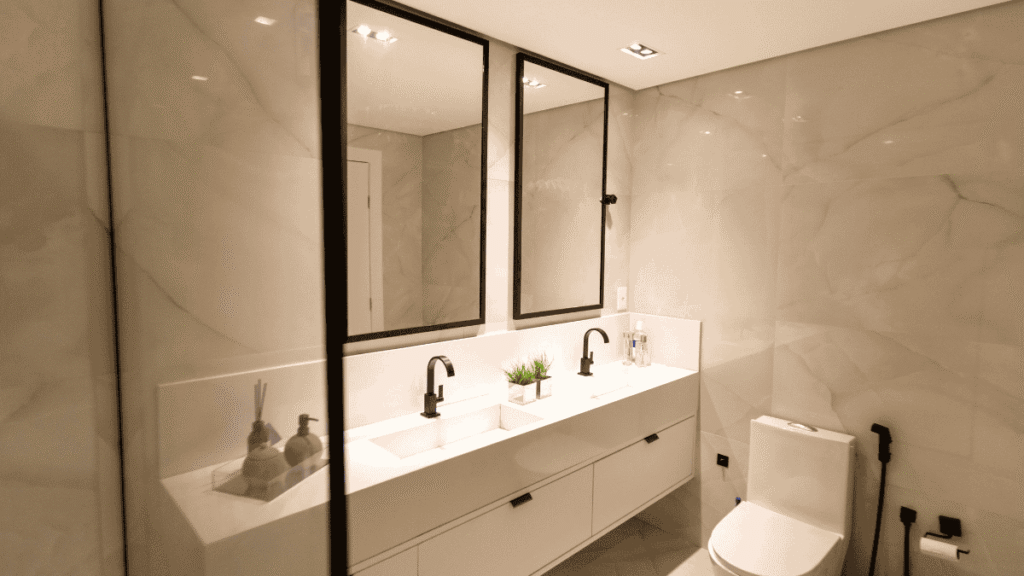 Luxury Bathroom Interior Design & Implementation for Private Dubai Villa