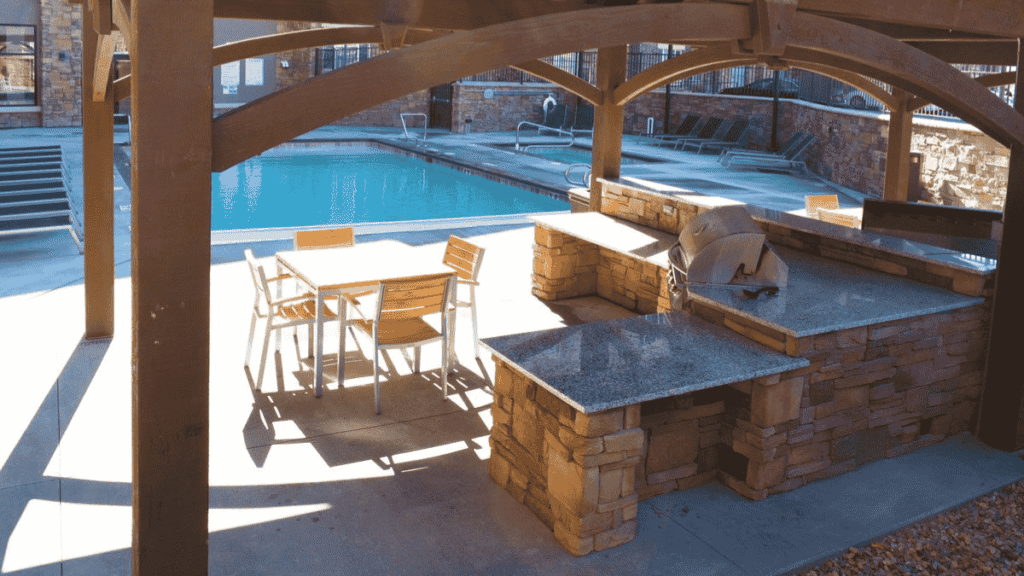 Barbecue design hotel